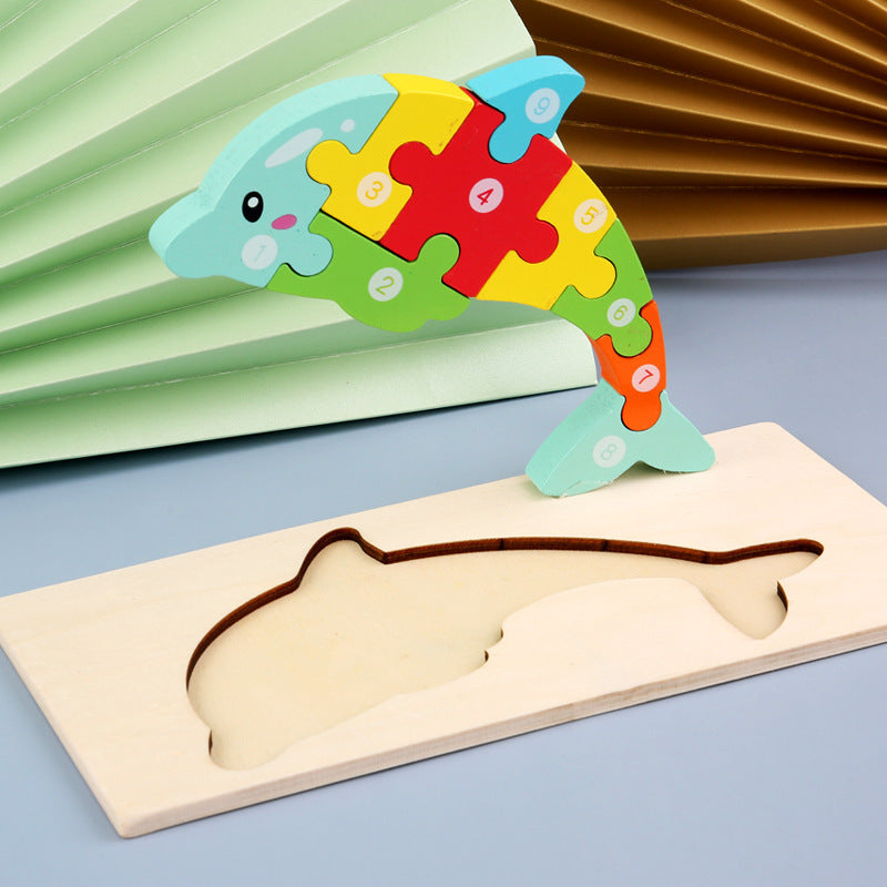 Children's Cartoon Number Puzzle