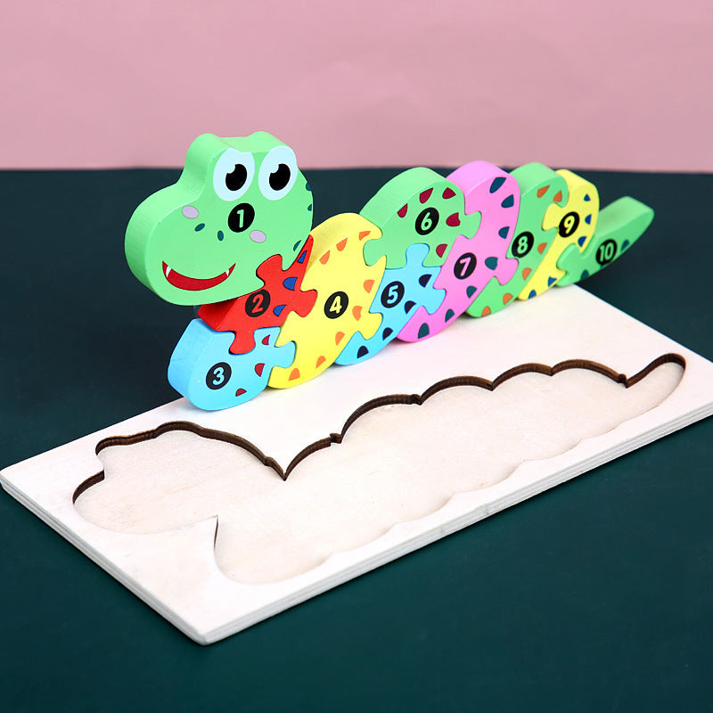 Children's Cartoon Number Puzzle