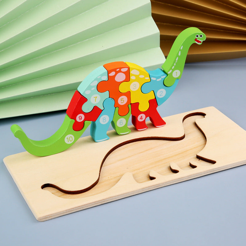 Children's Cartoon Number Puzzle