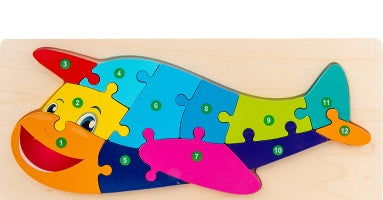 Children's Cartoon Number Puzzle