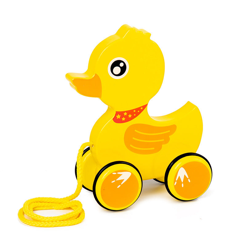 Wooden Animal Educational Pull Toy