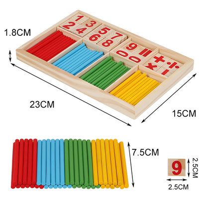 Wooden Montessori Math Education Toy