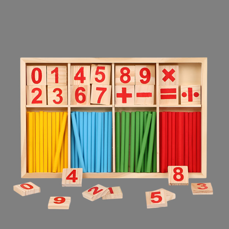 Wooden Montessori Math Education Toy