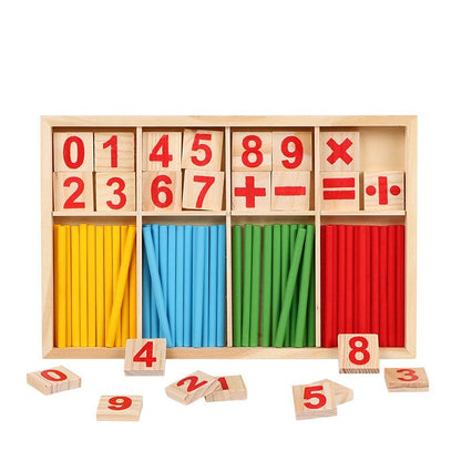 Wooden Montessori Math Education Toy