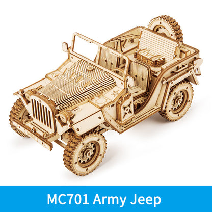 3D Wooden Puzzle Model Toy MC701