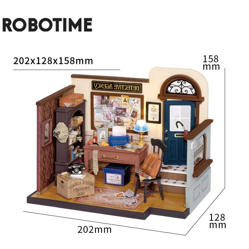 Robotime DIY Miniature Dollhouse Kit Toy