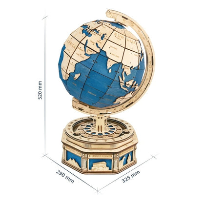 Robotime Globe Earth 3D Wooden Puzzle 567pcs Model Toy