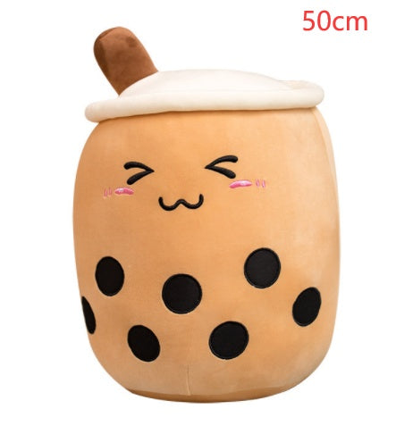 Cute Fruit Drink Plush Boba Tea Pillow Toy