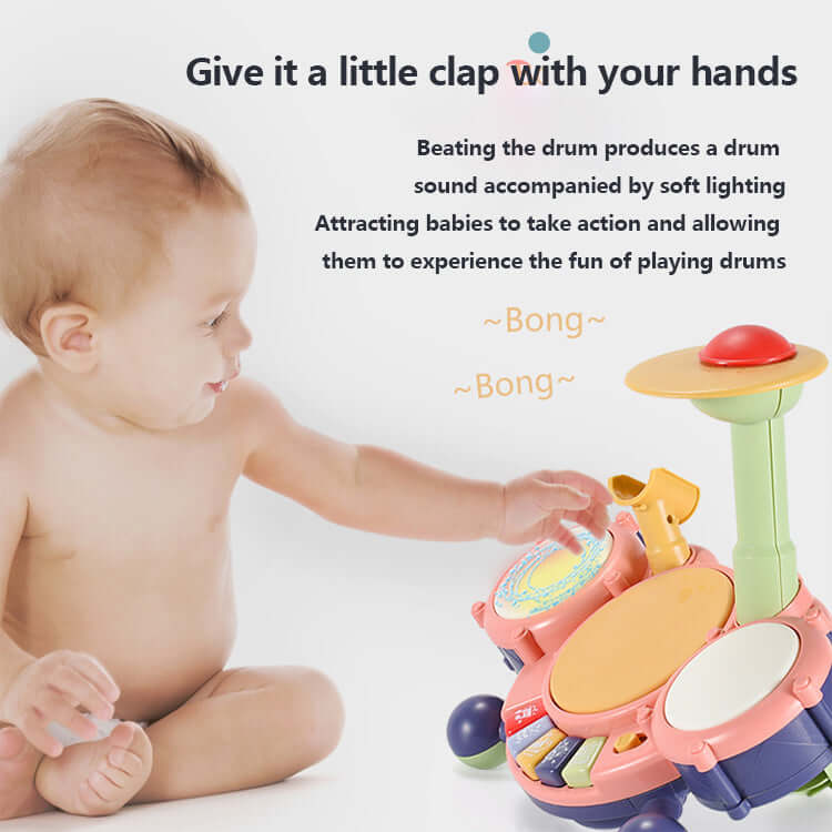 Children's Drum Set Piano Two In One