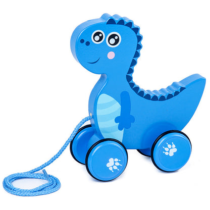 Wooden Animal Educational Pull Toy