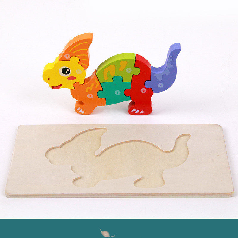 Wooden Montessori 3D Educational Toy