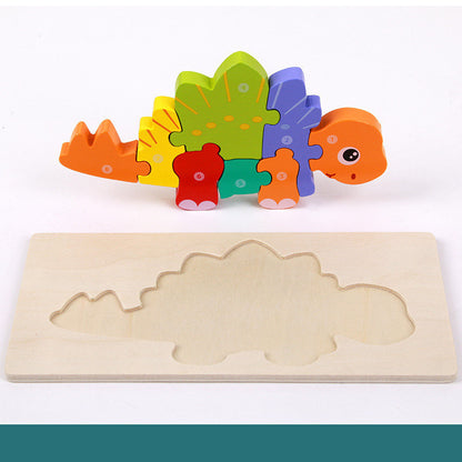 Wooden Montessori 3D Educational Toy